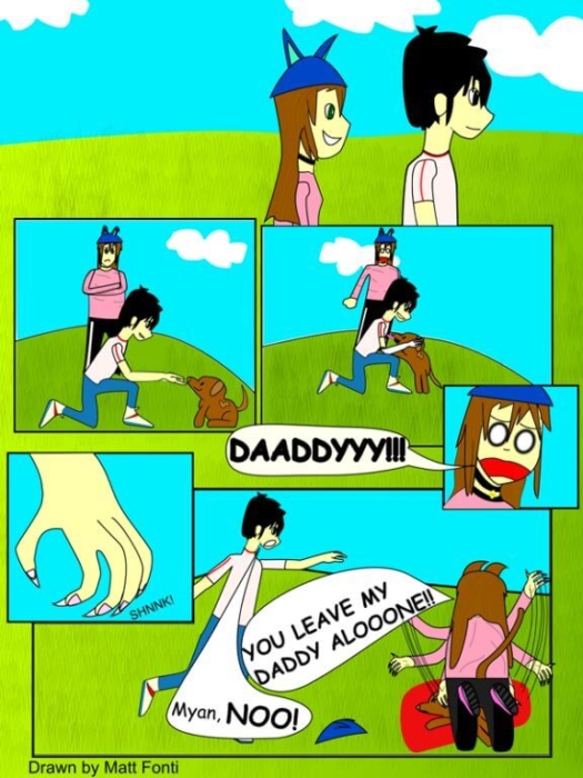 Cat Nine guest strip