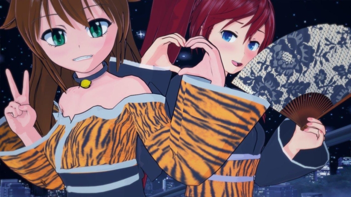 Myan and Tammy Art Trade by IndiSkye 2