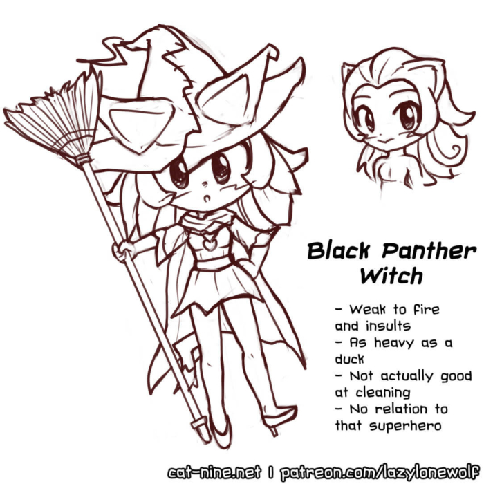 Magicat Girl Myan: Panther Witch