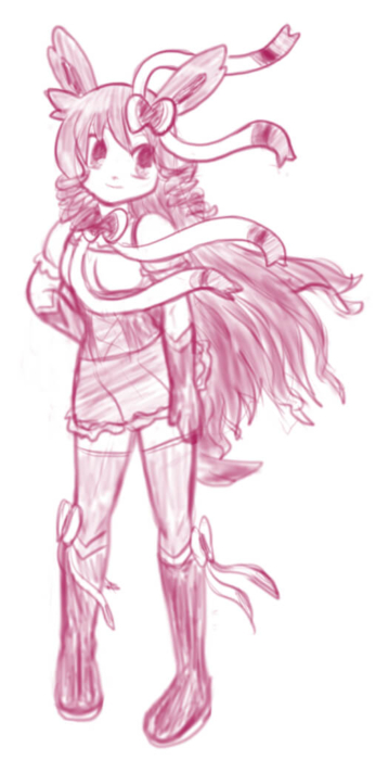 Sylveon Tammy Sketch