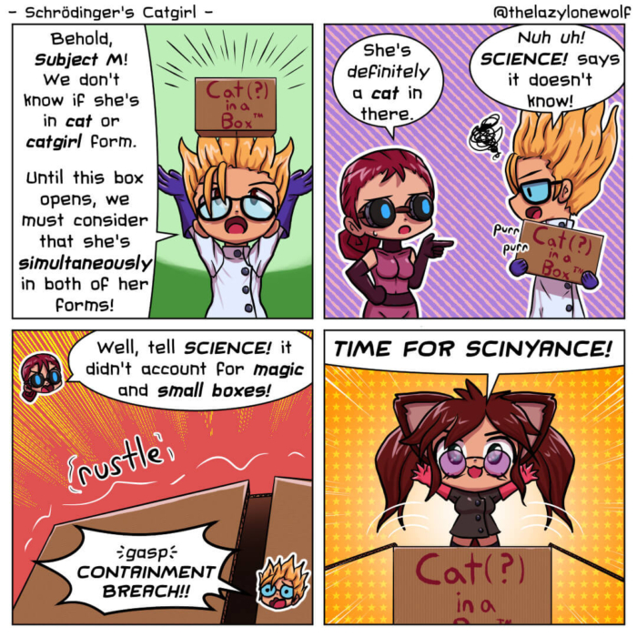 Schrödinger’s Catgirl