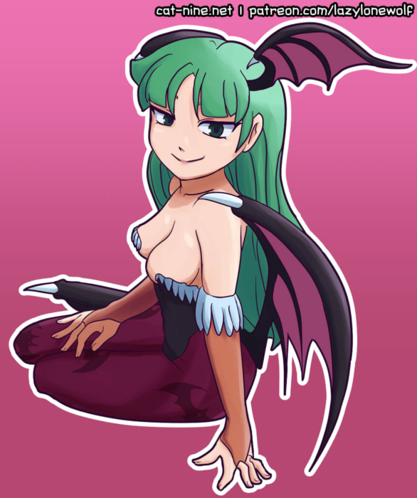 Morrigan Darkstalkers fan art