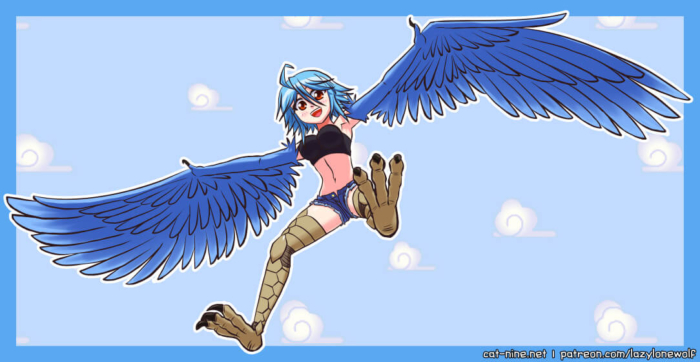 Papi Monster Musume fan art