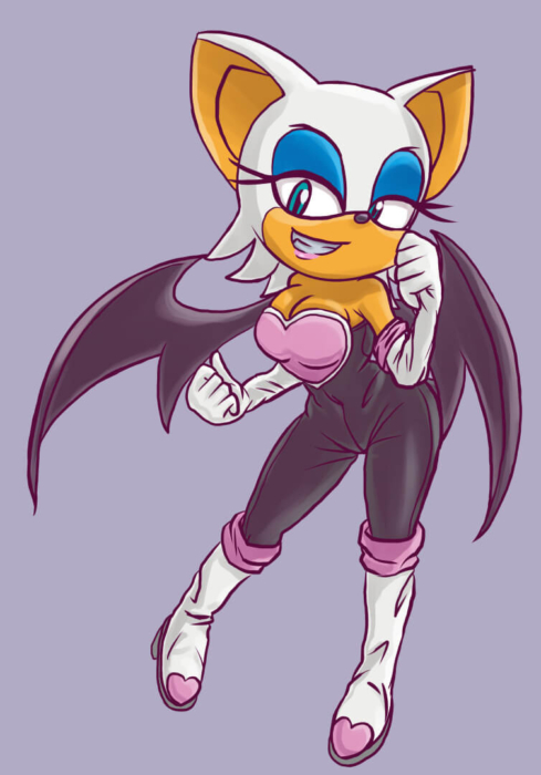 Rouge the Bat Sonic the Hedgehog fan art