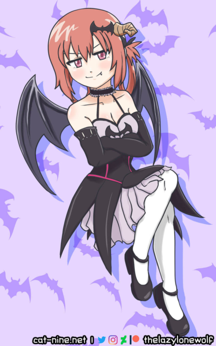 Satania Gabriel Dropout fan art