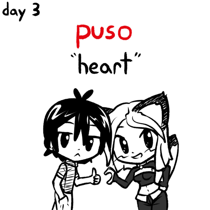 day 3 - puso (heart)