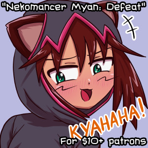 Nekomancer Myan: Defeat Scene