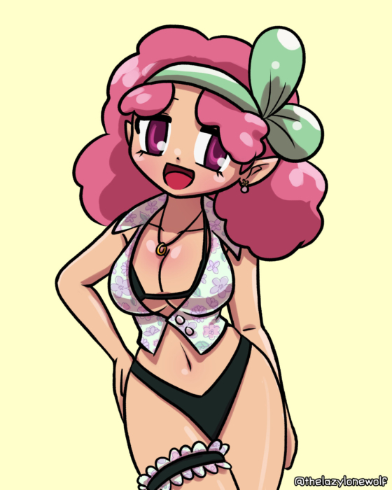 Hibi-Hibi Spring Officekini